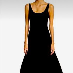 Halston Heritage Tulip Gown Black